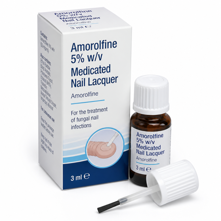 Amorolfine 5% Medicated nail lacquer