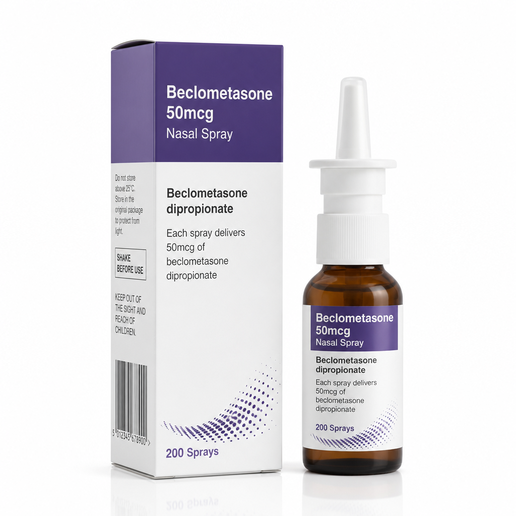 Beclometasone 50mcg nasal spray
