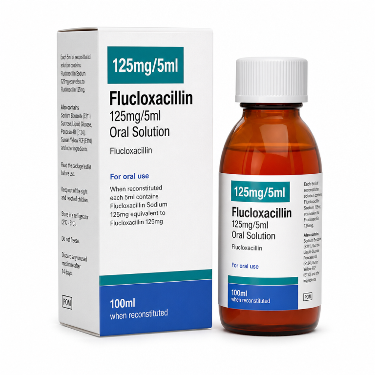 Flucloxacillin 125mg/5ml Oral Solution