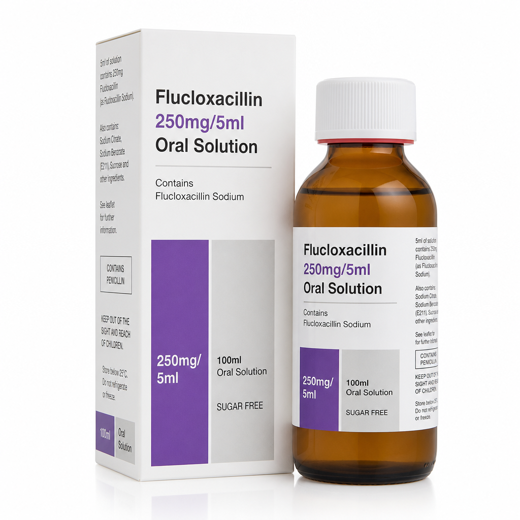 Flucloxacillin 250mg/5ml Oral Solution