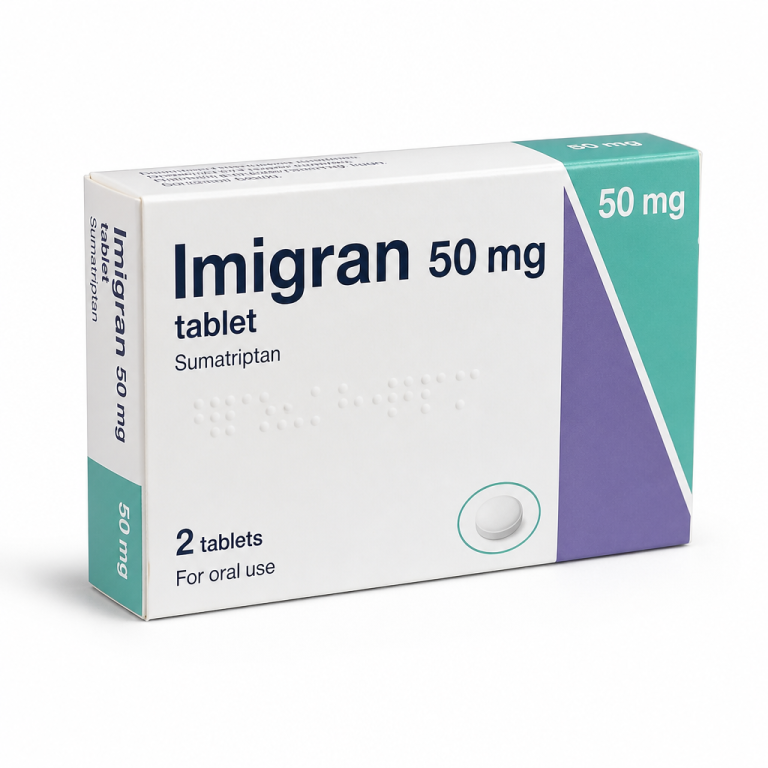 Imigran 50mg tablets