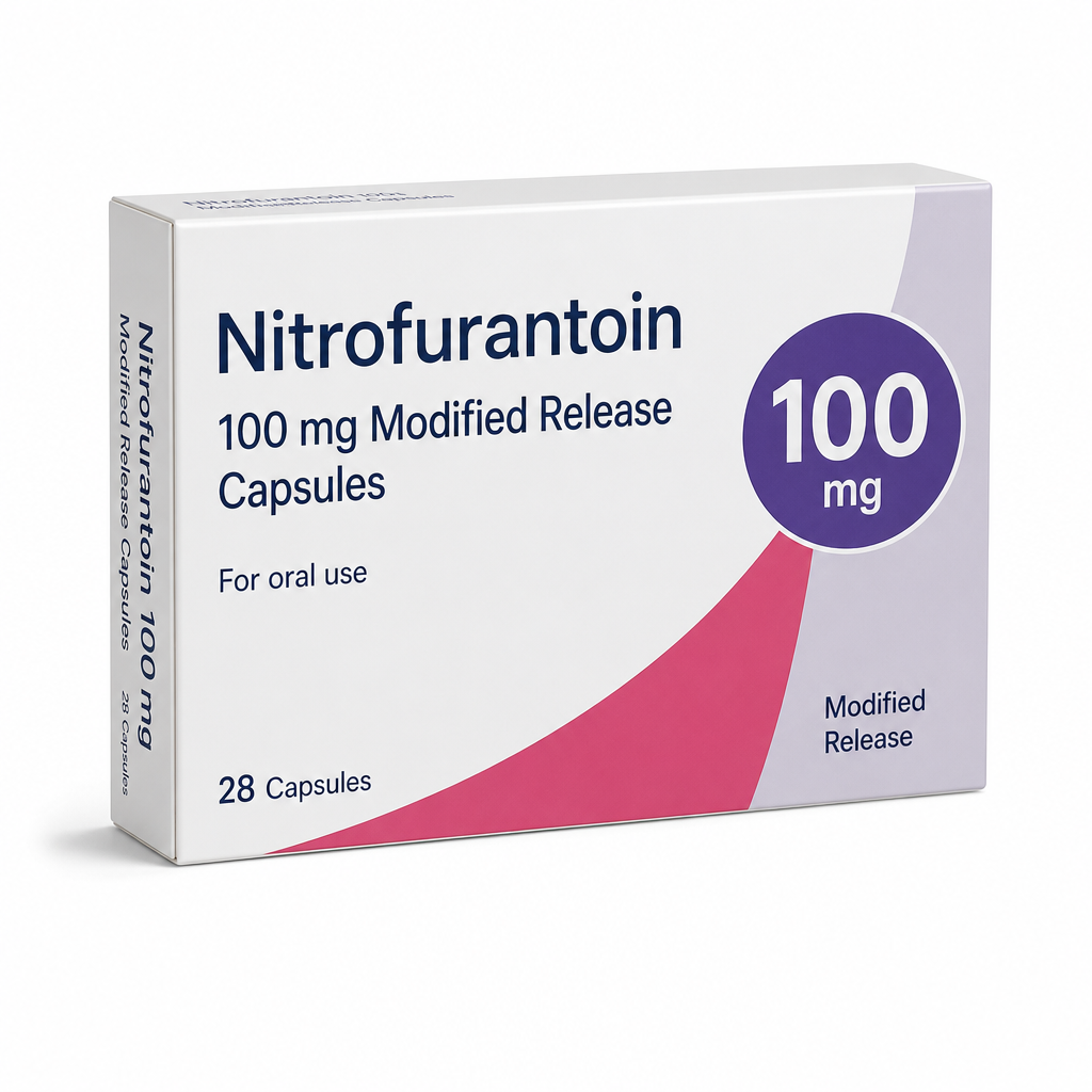 Nitrofurantoin 100mg MR capsules