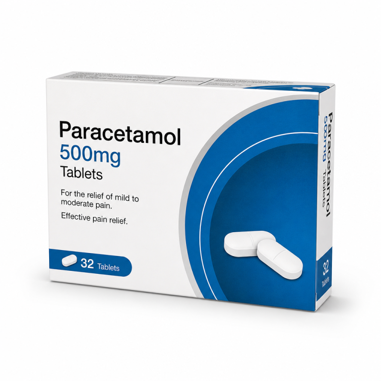 Paracetamol 500mg tablets