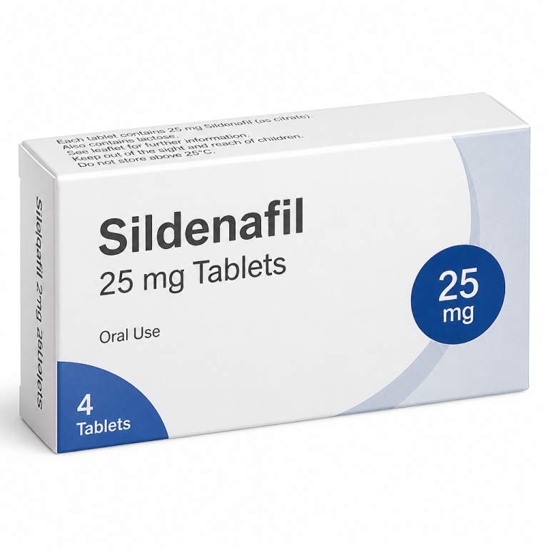 Sildenafil 25mg tablets