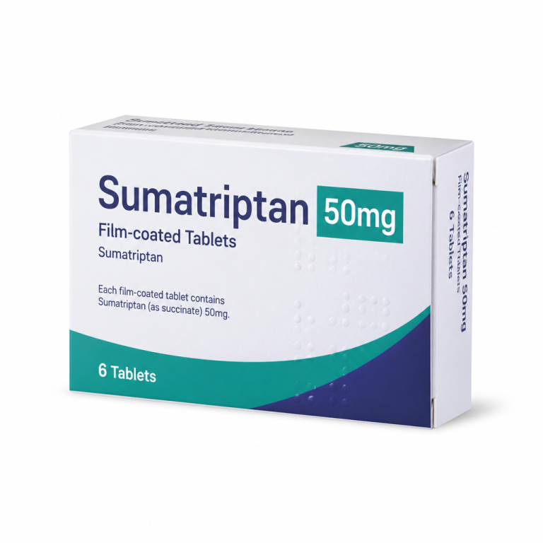 Sumatriptan 50mg tablets