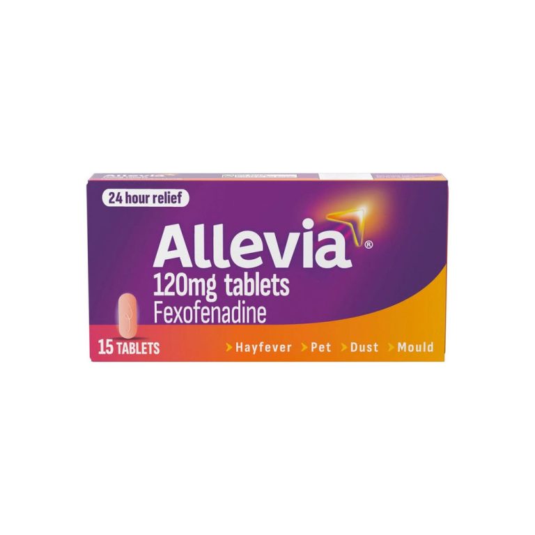 Allevia 120mg tablets