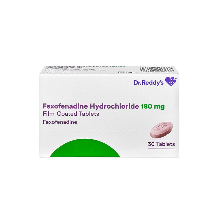 Fexofenadine 180mg tablets